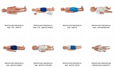 Велике оновлення асортименту манекенів для порятунку постраждалих