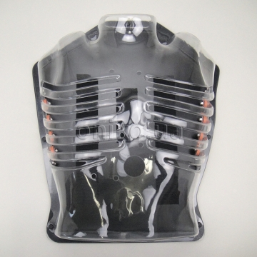 Clear Thorax with Movable Ribs, Arms Up